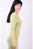 Rochie Selected Slfjill Knit Lemongrade